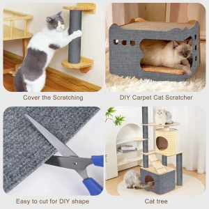 Cat Scratch Pad – Self-Adhesive Trimmable Furniture Protector